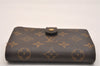 Auth Louis Vuitton Monogram Porte Monnaie Billets Viennois M61663 Wallet 4420J