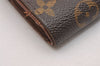 Auth Louis Vuitton Monogram Porte Monnaie Billets Viennois M61663 Wallet 4420J