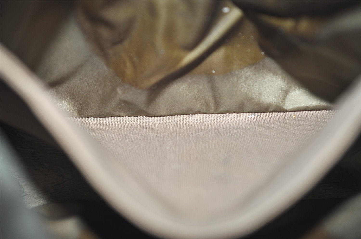 Authentic Louis Vuitton Damier Geant Citadin NM Shoulder Bag M93041 Beige 4421I