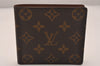 Authentic Louis Vuitton Monogram Porte Billet Carte Credit M60879 Wallet 4421J