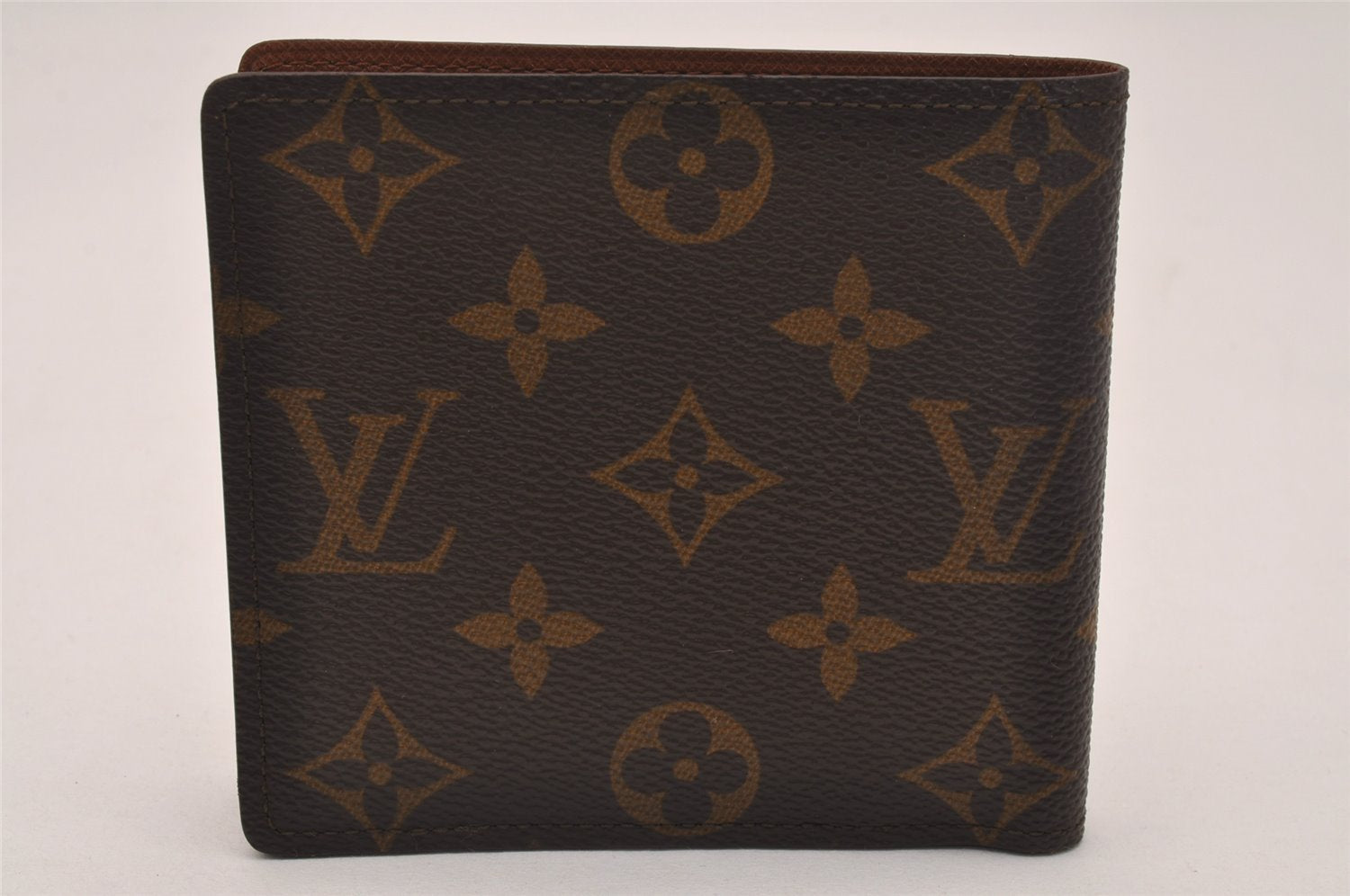 Authentic Louis Vuitton Monogram Porte Billet Carte Credit M60879 Wallet 4421J