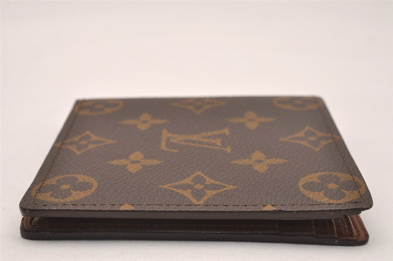 Authentic Louis Vuitton Monogram Porte Billet Carte Credit M60879 Wallet 4421J
