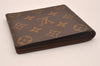 Authentic Louis Vuitton Monogram Porte Billet Carte Credit M60879 Wallet 4421J