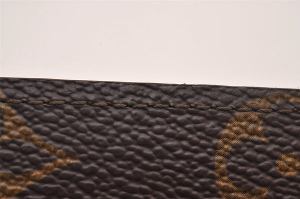 Authentic Louis Vuitton Monogram Porte Billet Carte Credit M60879 Wallet 4421J