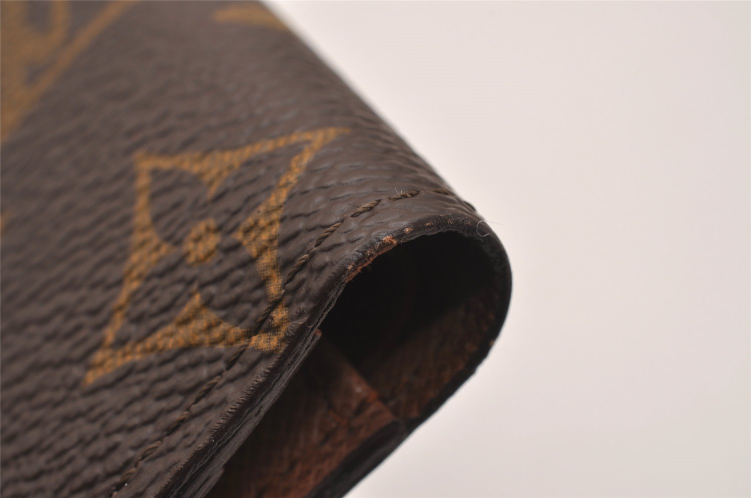 Authentic Louis Vuitton Monogram Porte Billet Carte Credit M60879 Wallet 4421J