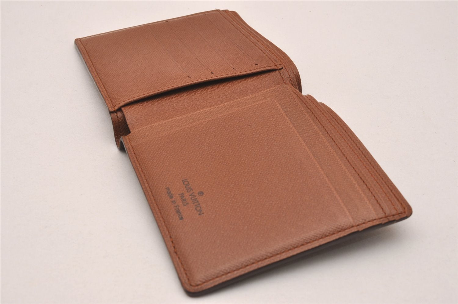 Authentic Louis Vuitton Monogram Porte Billet Carte Credit M60879 Wallet 4421J