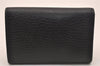Authentic GUCCI Petite Mormont 6 Key Case Holder Leather 456118 Black 4422J