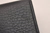 Authentic GUCCI Petite Mormont 6 Key Case Holder Leather 456118 Black 4422J