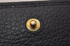 Authentic GUCCI Petite Mormont 6 Key Case Holder Leather 456118 Black 4422J