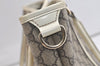 Authentic GUCCI Vintage Shoulder Tote Bag GG PVC Leather 197953 Brown 4423K