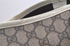 Authentic GUCCI Vintage Shoulder Tote Bag GG PVC Leather 197953 Brown 4423K