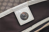 Authentic GUCCI Vintage Shoulder Tote Bag GG PVC Leather 197953 Brown 4423K