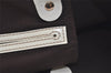 Authentic GUCCI Vintage Shoulder Tote Bag GG PVC Leather 197953 Brown 4423K