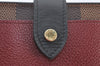 Authentic Louis Vuitton Damier Portefeuille Juliet Wallet N60381 Bordeaux 4424H