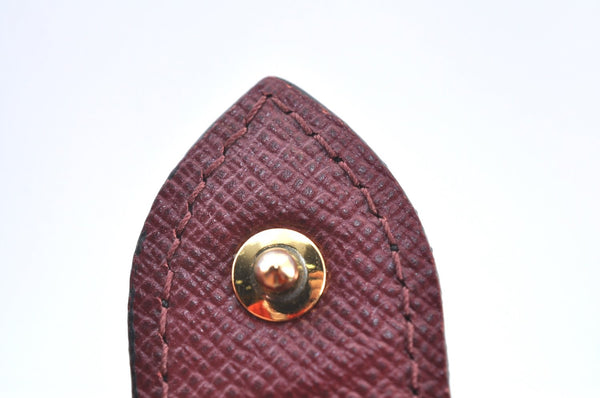 Authentic Louis Vuitton Damier Portefeuille Juliet Wallet N60381 Bordeaux 4424H