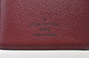 Authentic Louis Vuitton Damier Portefeuille Juliet Wallet N60381 Bordeaux 4424H