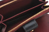 Authentic Louis Vuitton Damier Portefeuille Juliet Wallet N60381 Bordeaux 4424H