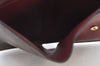 Authentic Louis Vuitton Damier Portefeuille Juliet Wallet N60381 Bordeaux 4424H
