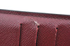 Authentic Louis Vuitton Damier Portefeuille Juliet Wallet N60381 Bordeaux 4424H