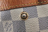 Authentic Louis Vuitton Damier Azur Hampstead MM N51206 Shoulder Tote Bag 4424K