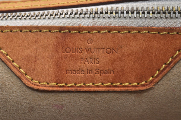 Authentic Louis Vuitton Damier Azur Hampstead MM N51206 Shoulder Tote Bag 4424K