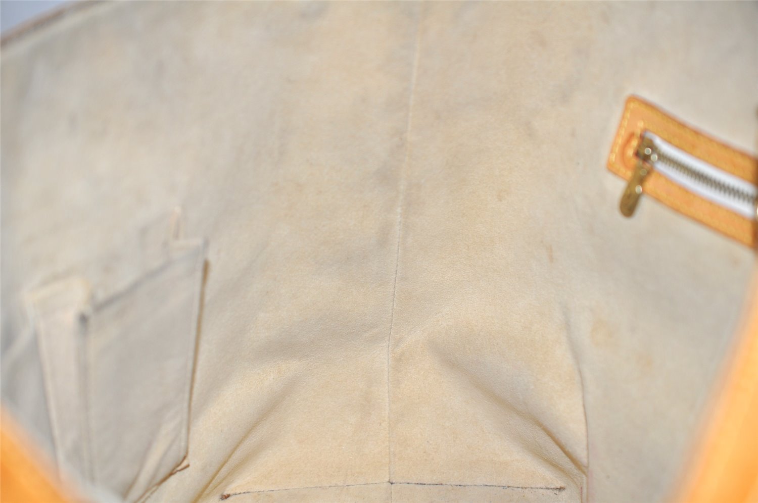 Authentic Louis Vuitton Damier Azur Hampstead MM N51206 Shoulder Tote Bag 4424K