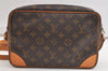 Authentic Louis Vuitton Monogram Trocadero 27 Shoulder Cross Bag M51274 LV 4425K