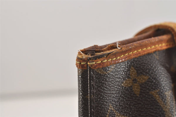 Authentic Louis Vuitton Monogram Bucket PM Shoulder Tote Bag M42238 LV 4426J