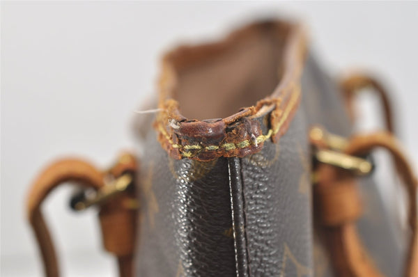 Authentic Louis Vuitton Monogram Bucket PM Shoulder Tote Bag M42238 LV 4426J