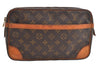 Authentic Louis Vuitton Monogram Compiegne 28 Clutch Hand Bag M51845 LV 4426K