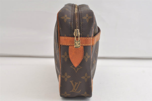 Authentic Louis Vuitton Monogram Compiegne 28 Clutch Hand Bag M51845 LV 4426K