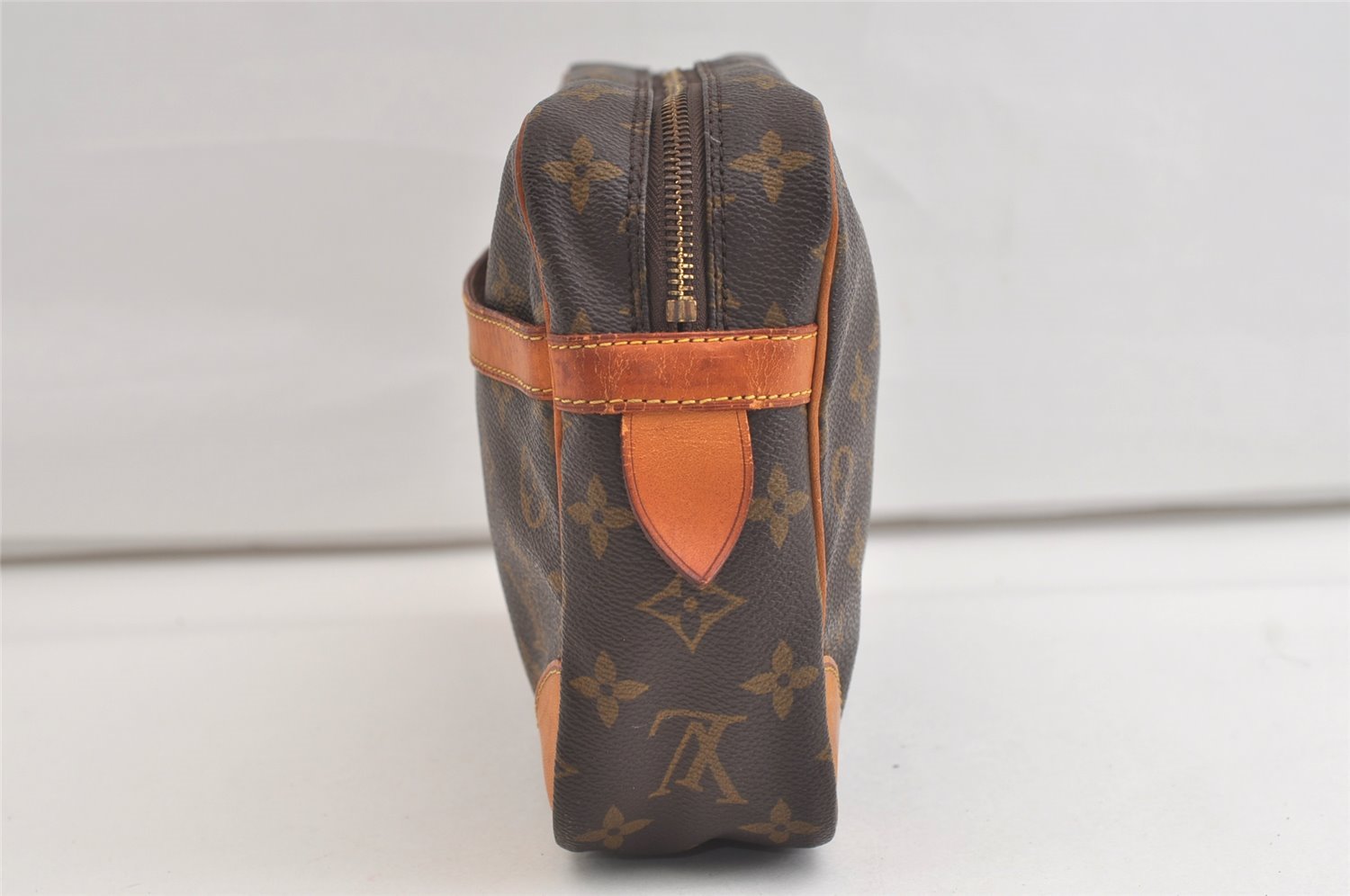 Authentic Louis Vuitton Monogram Compiegne 28 Clutch Hand Bag M51845 LV 4426K