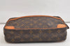 Authentic Louis Vuitton Monogram Compiegne 28 Clutch Hand Bag M51845 LV 4426K