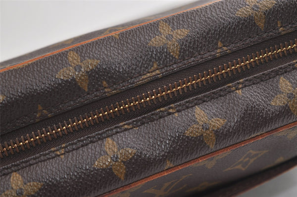 Authentic Louis Vuitton Monogram Compiegne 28 Clutch Hand Bag M51845 LV 4426K