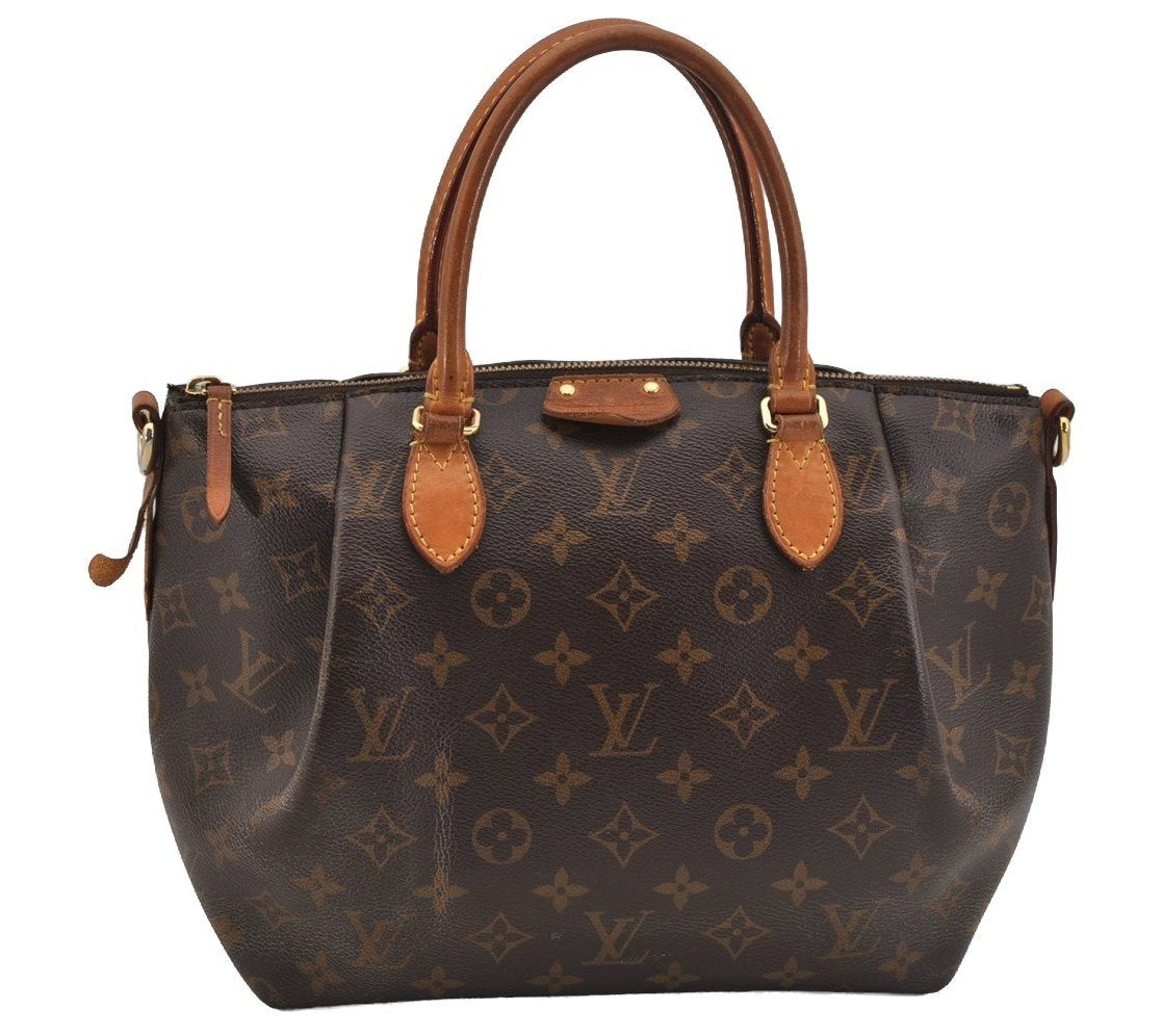 Authentic Louis Vuitton Monogram Turenne PM M48813 2Way Shoulder Hand Bag 4427J