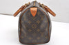 Authentic Louis Vuitton Monogram Speedy 25 Boston Hand Bag M41528 LV 4428K