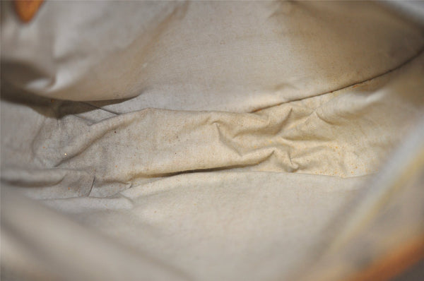 Auth Louis Vuitton Monogram Mini Jeanne GM Shoulder Bag M92000 Blue Junk 4429I