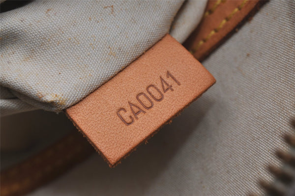 Auth Louis Vuitton Monogram Mini Jeanne GM Shoulder Bag M92000 Blue Junk 4429I