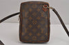 Authentic Louis Vuitton Monogram Danube Shoulder Cross Bag Old Model LV 4429J