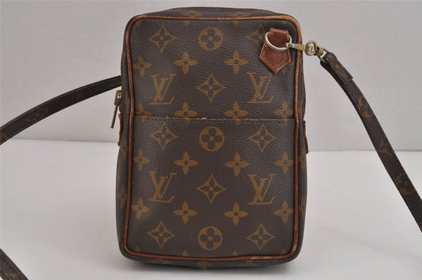 Authentic Louis Vuitton Monogram Danube Shoulder Cross Bag Old Model LV 4429J
