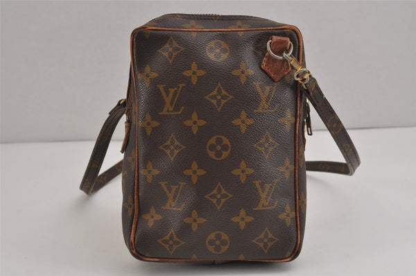 Authentic Louis Vuitton Monogram Danube Shoulder Cross Bag Old Model LV 4429J