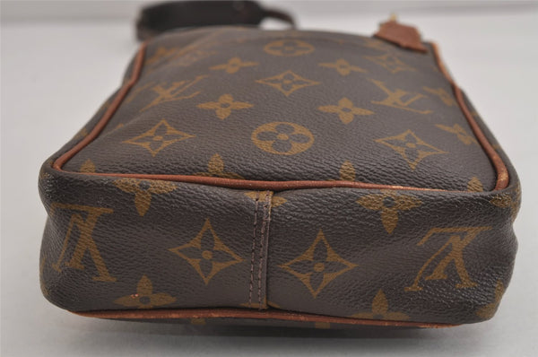 Authentic Louis Vuitton Monogram Danube Shoulder Cross Bag Old Model LV 4429J