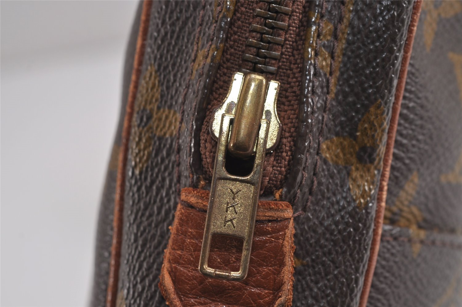 Authentic Louis Vuitton Monogram Danube Shoulder Cross Bag Old Model LV 4429J