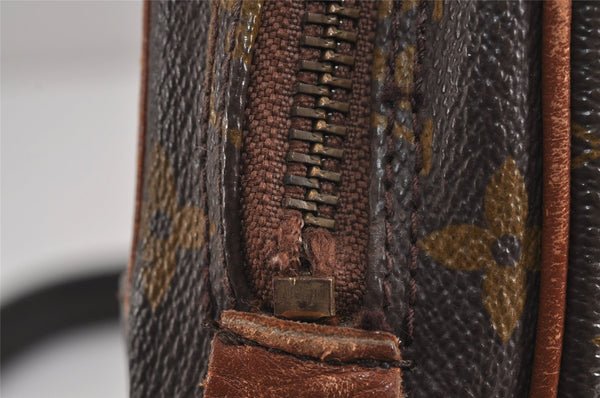 Authentic Louis Vuitton Monogram Danube Shoulder Cross Bag Old Model LV 4429J