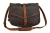 Authentic Louis Vuitton Monogram Saumur 35 Shoulder Cross Bag M42254 LV 4430J