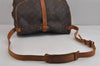Authentic Louis Vuitton Monogram Saumur 35 Shoulder Cross Bag M42254 LV 4430J