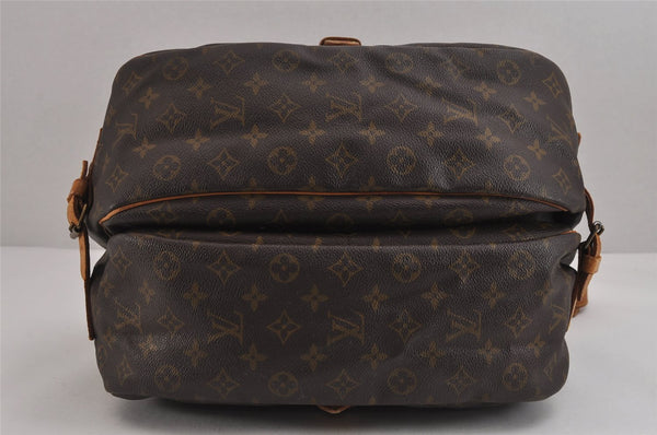 Authentic Louis Vuitton Monogram Saumur 35 Shoulder Cross Bag M42254 LV 4430J