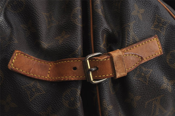 Authentic Louis Vuitton Monogram Saumur 35 Shoulder Cross Bag M42254 LV 4430J