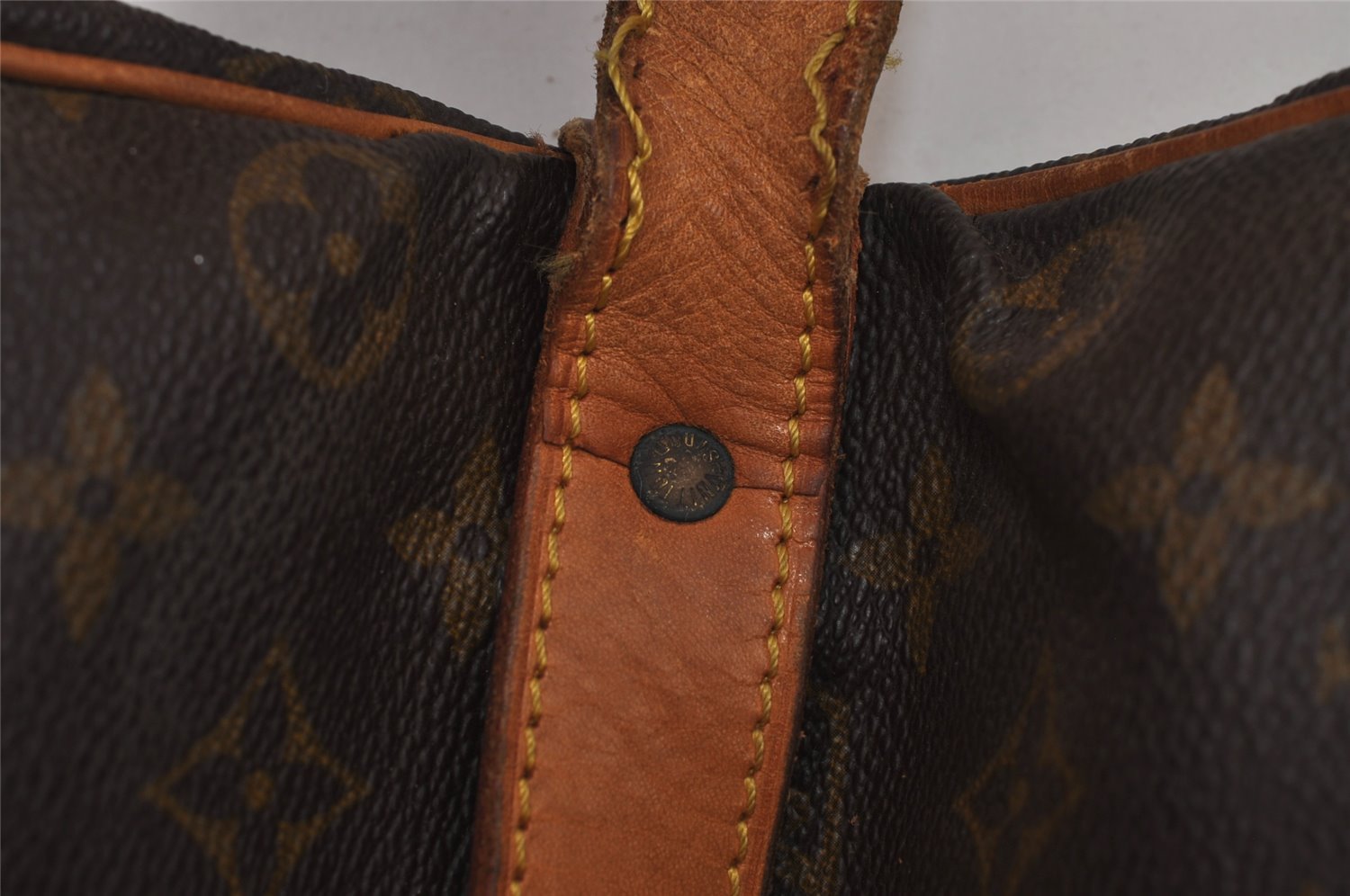 Authentic Louis Vuitton Monogram Saumur 35 Shoulder Cross Bag M42254 LV 4430J