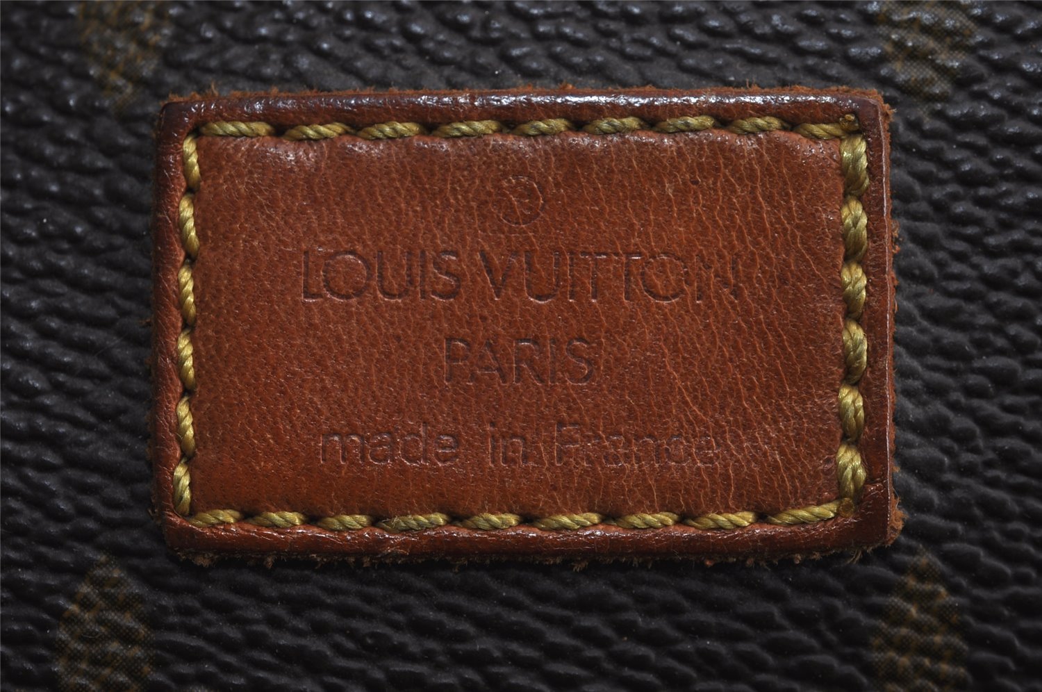 Authentic Louis Vuitton Monogram Saumur 35 Shoulder Cross Bag M42254 LV 4430J